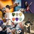 thumbnail image 2 of Droplet Shape Guitar Pick Enduring Resin Acoustic Guitar Pick Ukulele Plectrums Electric Guitar Pick Guitar Accessories, 2 of 9