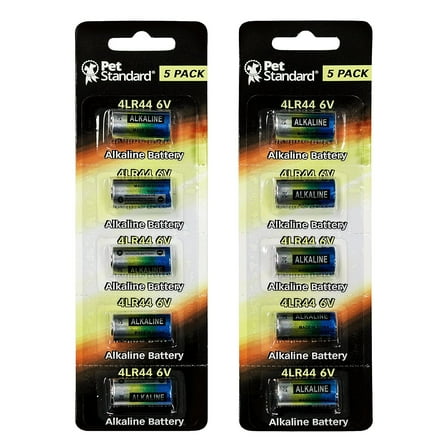 10 pack 4lr44 / 476a / px28a / a544 / k28a / l1325 dog collar 6v petstandard brand