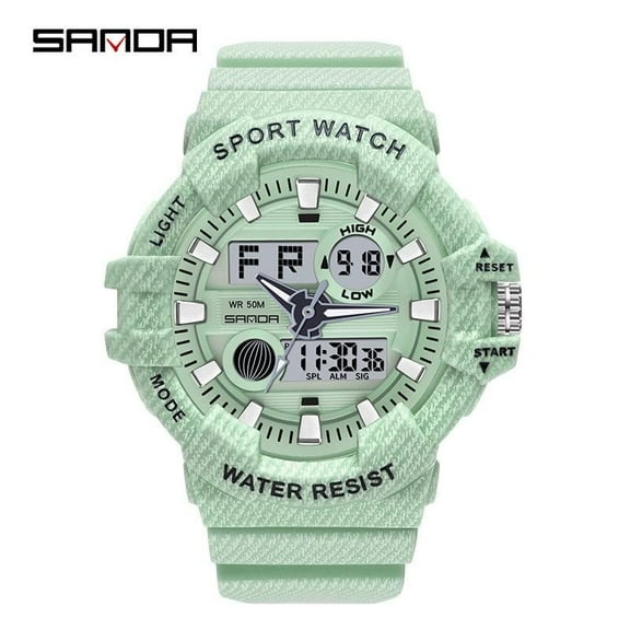 EXPLOJOY Electronic Wristwatch – LED Analog, 50M Waterproof, Fashion Style