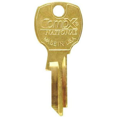 COMPX NATIONAL D4301 Key Blank, For 4DEF7 & 4DEF8 (Best Brand Key Blanks)
