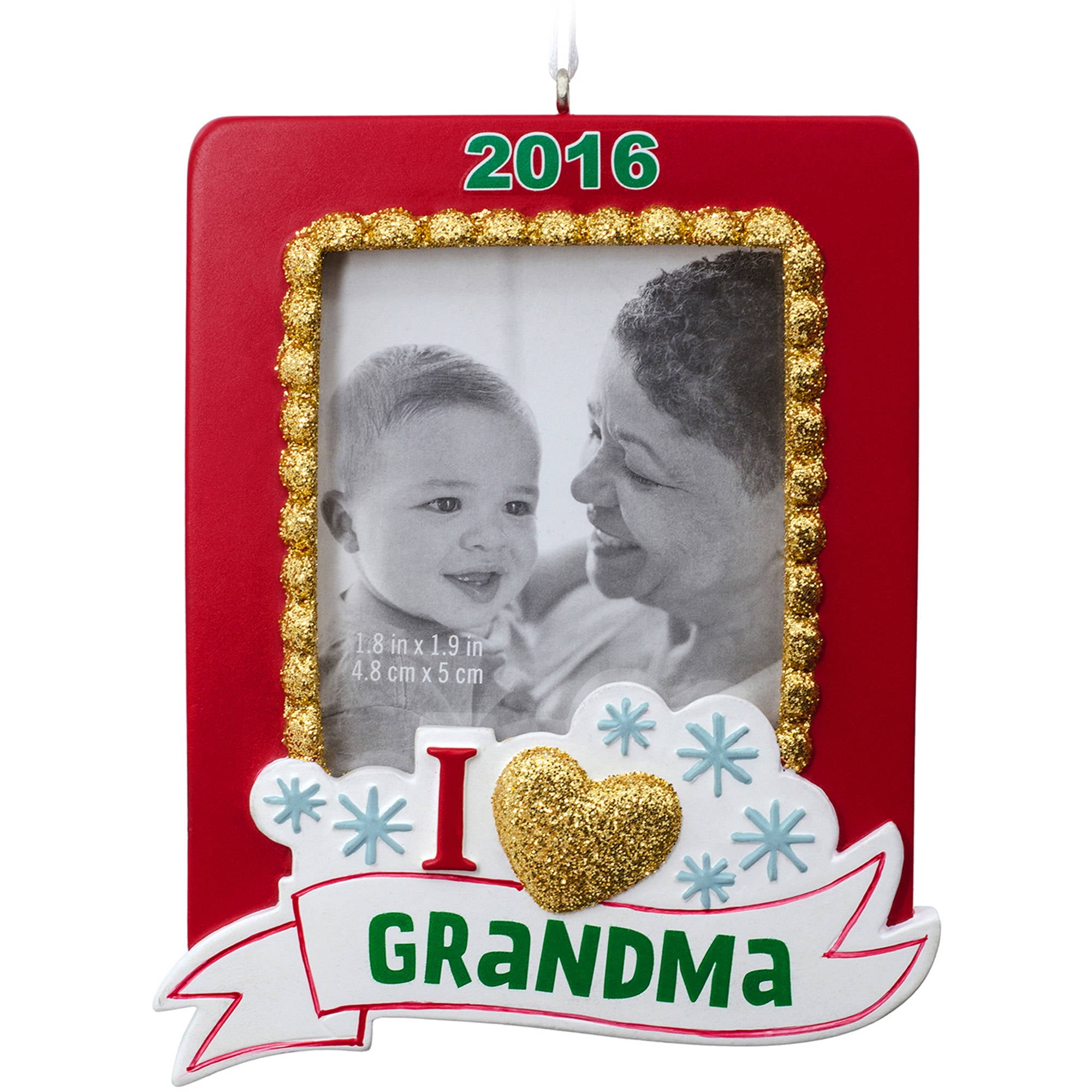 Hallmark Grandkids and Grandma Photo Frame Ornament