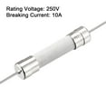 thumbnail image 4 of Unique Bargains Fast Blow Fuse Wire Ceramic Fuses 6mm x 32mm 250V F10A, 5Pcs, 4 of 6