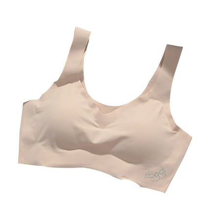 

DENGDENG Womens Comfort Support Bra Wirefree Push Up Sports Bras Underwire Sports Bras for Women