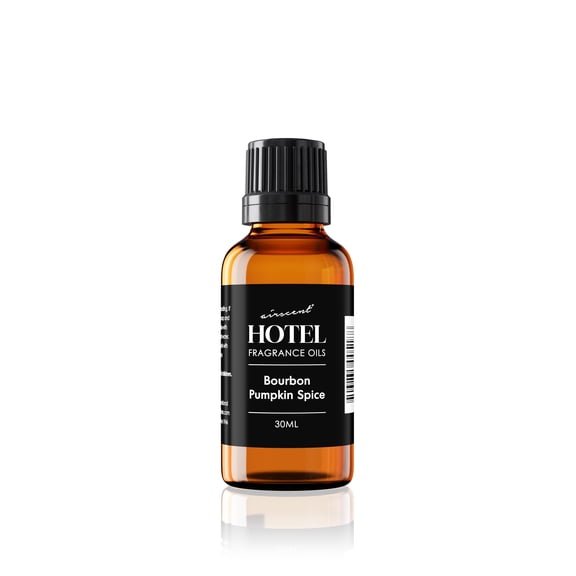 AirScent Bourbon Pumpkin Spice Premium Holiday Fragrance Oil - Warm, Spicy & Citrus - 30 ml Glass Dropper Bottle