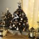 thumbnail image 5 of Árbol de Navidad Juegoal negro mini de 60 cm con 50 luces LED, 5 of 8