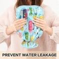 thumbnail image 5 of 2L Hot Water Bottle with Soft Velvet Cover PVC Hot Water Bag for Pain Relief Long-Lasting Warmth Small People Making Fruit Smoothies, 5 of 8