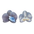 thumbnail image 3 of Unique Bargains 2 Pcs Duckbill Clip Phalaenopsis Faux Pearl Hair Clips for Women Dark Blue, 3 of 5