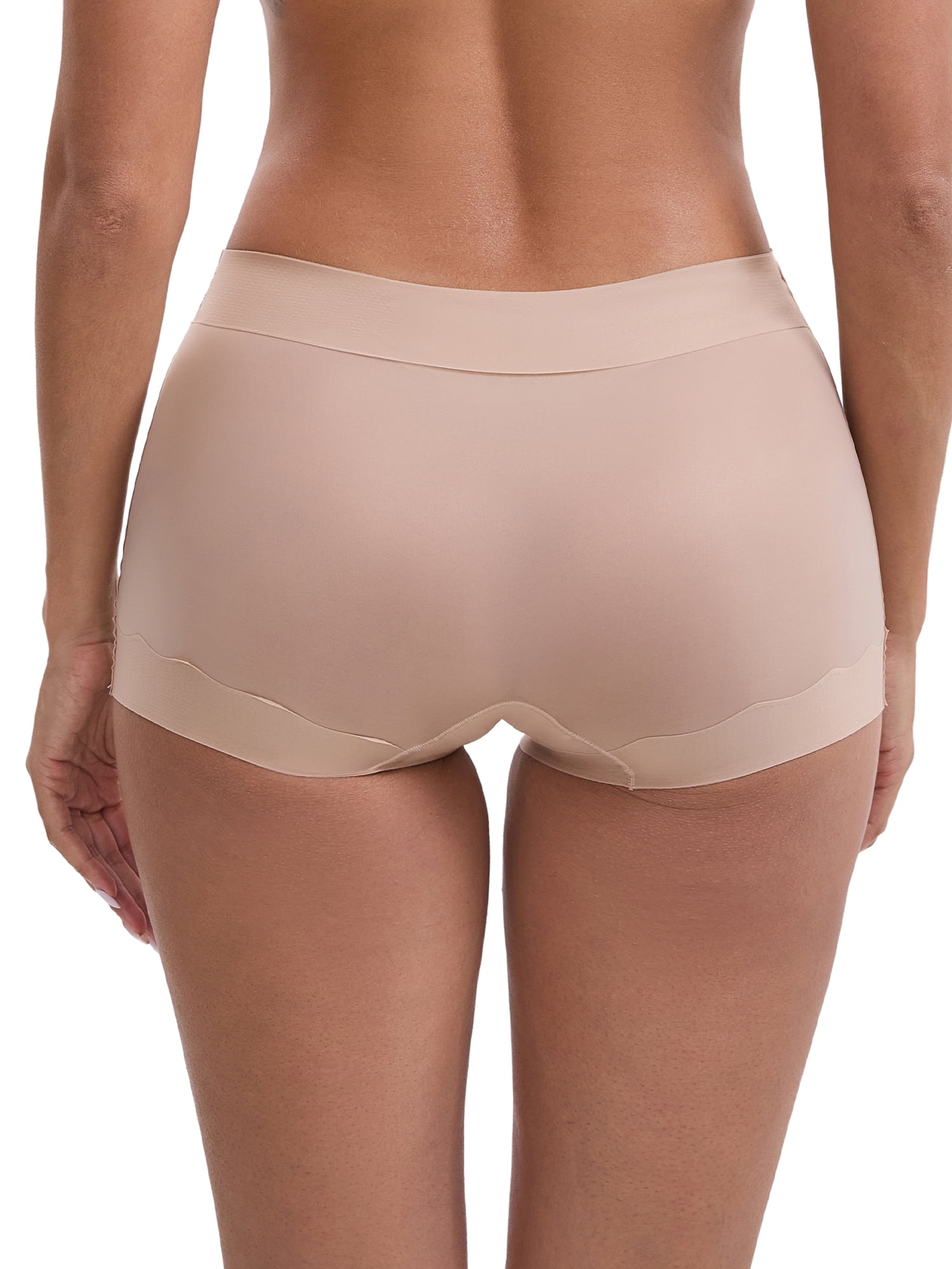DARING DIVA Women's Butt Lifter Anti Chafing Slimming Shapewear M Light Pink