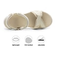 thumbnail image 2 of Sandalias Deportivas para Senderismo Mujer DREAM PAIRS Beige Talla 8.5, 2 of 6