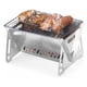 thumbnail image 1 of Diseño compacto y plegable para sus necesidades de cocina al aire libre, mini parrilla portátil resistente a altas temperaturas, parrilla de acero inoxidable para combustible de madera de carbón,, 1 of 5