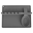 thumbnail image 1 of Soporte para utensilios antiescaldaduras para cocinar de forma segura y guardar espátulas Soporte para cucharas de silicona gris, 1 of 8