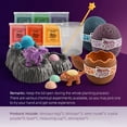 thumbnail image 2 of Hape: Science Can: Crystal Dinosaur Growing Deluxe Kit - Growing Chemistry Experiment Toy, 3 pc Archeology Tools, Observation Diary, Kids Ages 8+, 2 of 6