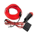 thumbnail image 1 of relayinert Car Interior Lighting LED Strip Car LED Wire Rope Tube Line flexible Neon Light Car Decor Light Pink red 1Set, 1 of 6