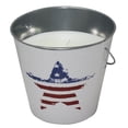 thumbnail image 2 of Citronella Bucket Candle Patio Essentials U.S. Flag 530mL, 2 of 3