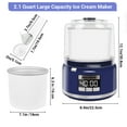thumbnail image 6 of Beainbox 2.11-Quart Ice Cream Maker Machine with LCD Screen & Scoop for Frozen Yogurt Sorbet Gelato, 6 of 10