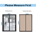 thumbnail image 3 of Coffee Magnetic Thermal Insulated Door Curtain Self Closing Privacy Screen Door, 3 of 15
