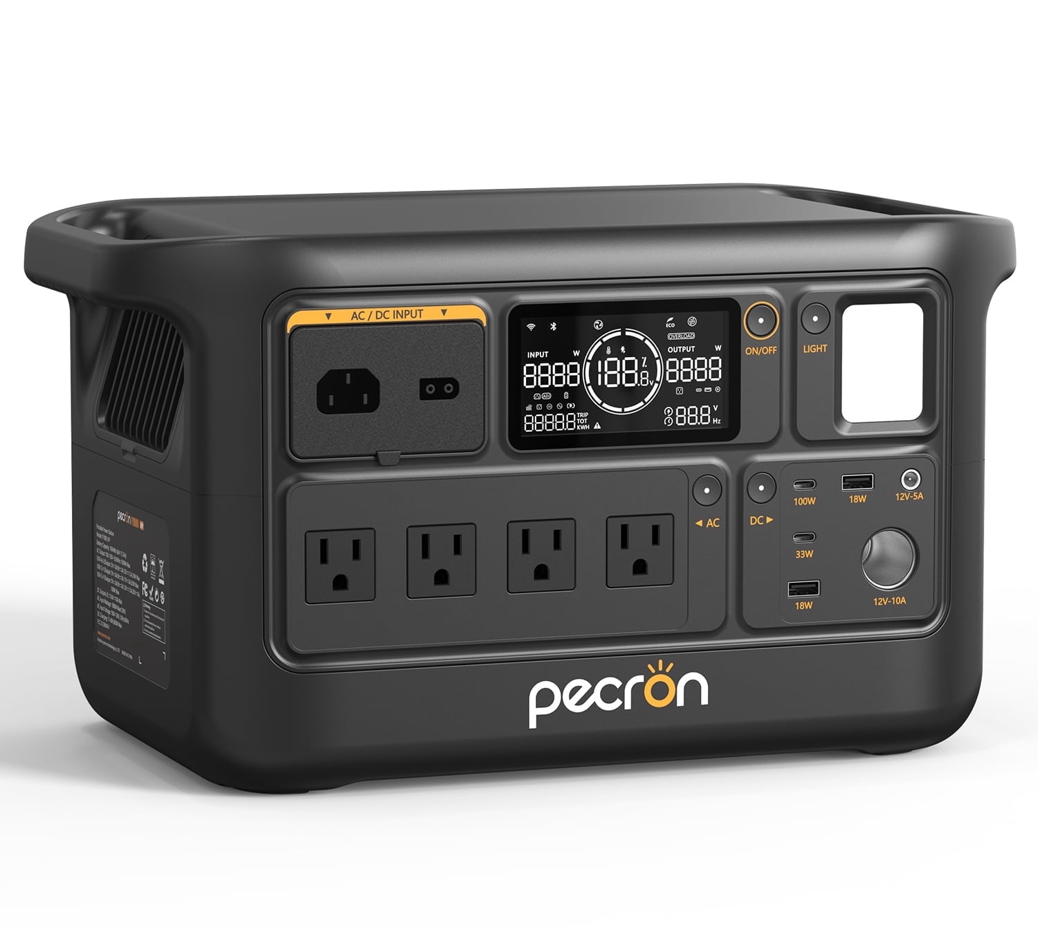 EcoFlow DELTA mini 882Wh/245000ｍAh EcoFlow Portable Solar Generator, 882Wh, 1400W AC for Camping