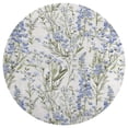 thumbnail image 3 of Floral Colorful Flower Round Small Area Rug, Print Non Slip Washable Floor Mat, Soft Throw Rug for Living Room, Powder Room Entryway, Bathroom, Bedside, 3 of 6