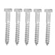 thumbnail image 3 of Perno de media rosca de acero inoxidable 304, tornillos de retraso hexagonales de madera, tornillo de entrenador de madera autorroscante M8x60MM, 3 of 5