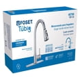 thumbnail image 2 of Monomando para fregadero, cuello extraible, cromo, Tubig Foset TBF-84, 2 of 2