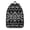 Black, variant on Unique Boho Backpack for Ladies: Bohemian Style Rucksack with Front Pocket, Sturdy & Lightweight, Great Gift for School, College, Commuting, Work, Travel, Vacation & Daily Errands.