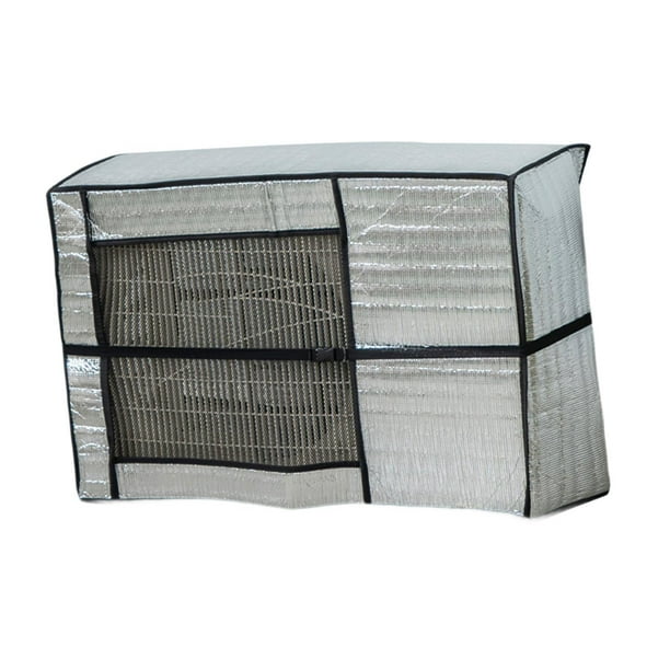 Cubierta para unidad de aire acondicionado de ventana exterior para unidades exteriores con aislamiento a prueba de viento potencia 1P