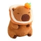 thumbnail image 3 of Muñeco de peluche de carpincho, lindo animal de peluche de carpincho, animal de peluche de dibujos animados de 30 cm, suave pan de naranja oscuro, 3 of 9