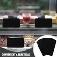 thumbnail image 3 of Masteelf 10 Pcs Cake Display Stand Mini Label Holders 9.00X5.50X0.10CM Black, 3 of 8