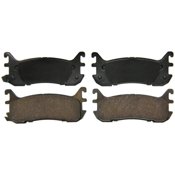 Wagner QuickStop ZD636 Ceramic Disc Brake Pad Set Fits select: 1999-2005 MAZDA MX-5 MIATA, 1997-2001 FORD ESCORT