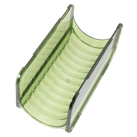 DINHEAROM 1Pack Stackable Water Bottle Holder Green Plastic for Countertop Use