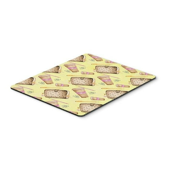 Watercolor Coffee & Journal Mouse Pad - Hot Pad or Trivet