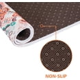 thumbnail image 4 of Kitchen Mat 2 PCS-Boho Kitchen Rug and Mat Washable, Bohemia Cushioned Anti-fatigue Kitchen Rugs, Farmhouse Non Slip Memory Foam Kitchen Mat for Home Office, 17 x 47 + 17 x 30, Colorful, 4 of 6