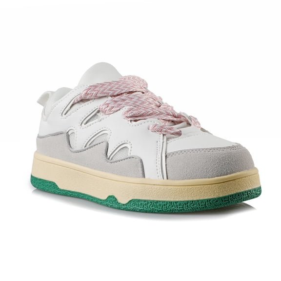 Women's Multi-Color Fashion Skateboard Sneakers