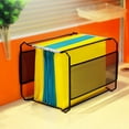 thumbnail image 4 of 2024 TOP! A4 Mesh Metal File Organizer Box Hanging Folder Desk Storage Holder Shelf for Office Home, 4 of 4