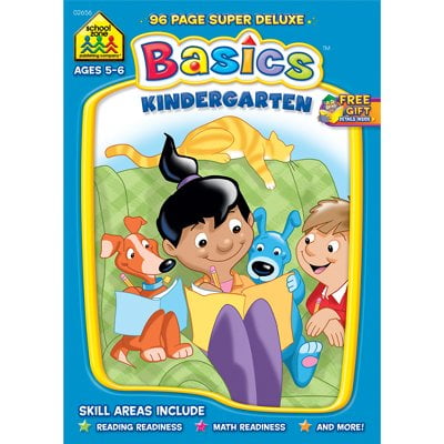 Kindergarten Basics 96 Page Workbook (Best Toys For Kindergarten Boy)