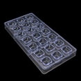 thumbnail image 1 of Toystoory Molde de chocolate Jooan, molde de decoración de postres de plástico transparente para hornear dulces de galletas y cupcakes Herramientas y accesorios para hornear No.09 Toystoory HA003626-09, 1 of 6