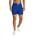 thumbnail image 1 of SUNSIOM Men's Quick Dry Sports Shorts, Solid Color Drawstring Elastic Waist Breathable Boxer Shorts for Fitness, Running, 1 of 6