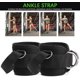 thumbnail image 3 of 1 par de correas de tobillo, puños de tobillo, puños de tobillo con anillo en D para máquinas, puños de entrenamiento acolchados ajustables para retroceso, entrenamiento de glúteos, 3 of 5