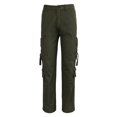 thumbnail image 2 of TISHITA Pantalon de Travail Rétro Élégant pour Homme Garçon à Multiples Poches pour la Marche et la Randonnée 10 Tailles Vert, 2 of 8