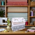 thumbnail image 4 of Premium Printed Cotton Fabric Bundle for Quilting and Sewing Projects Soft Craft Material Squares Perfect for Patchwork DIY Handmade Quilters Hobbyists 50x50cm, 4 of 6