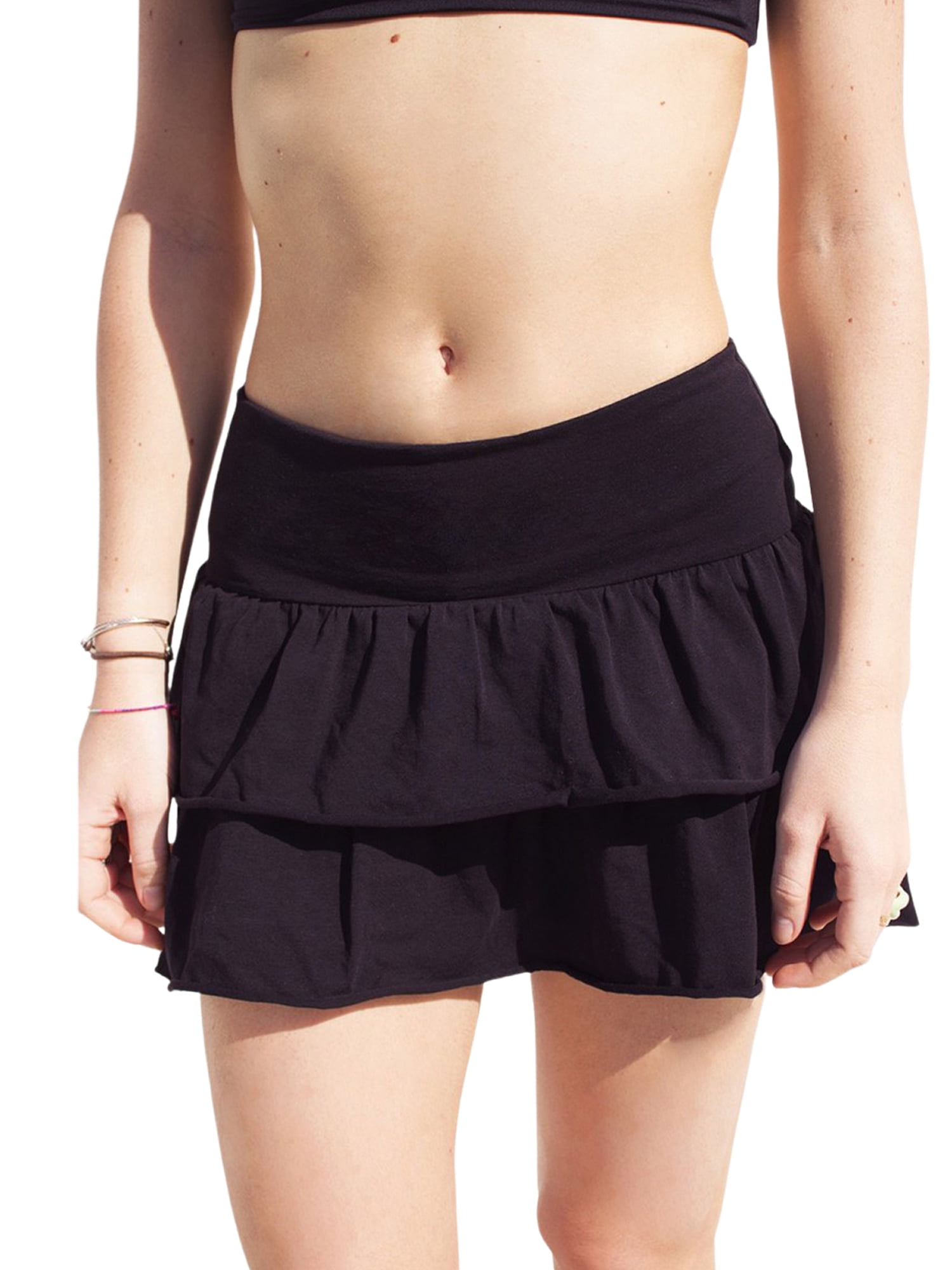 JBEELATE Women Girl Y2K Ruched Ruffle 