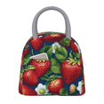 thumbnail image 1 of Disketp Strawberry2 Bolsa Térmica para Almuerzo, Lonchera con Abertura Amplia y Gran Capacidad, Organizador Reutilizable para Mujeres, Hombres y Adultos, 1 of 6