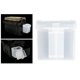 thumbnail image 1 of Accesorio de cebo de pesca de plástico transparente portátil, caja de aparejos de señuelos , organizador, cajas de suspensión de lombriz de tie Baoblaze Estuche de cebo de pesca, 1 of 8