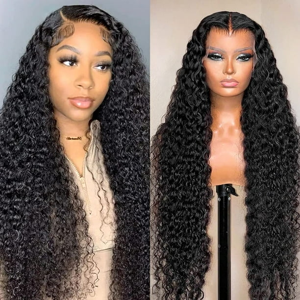 13x6 Lace Front Wigs Human Hair Wigs for Black Women 180% Density Brazilian Virgin Water Wave Lace Frontal Wigs Human Hair Pre Plucked With Baby Hair Natural Black (24 Inch) 13x6 Lace Front Wigs Human Hair Wigs for Black Women 180% Density Brazilian Virgin Water Wave Lace Frontal Wigs Human Hair Pre Plucked With Baby Hair Natural Black (24 Inch)
