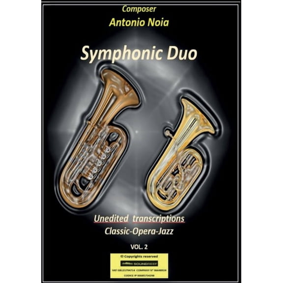 Symphonic Duo Tuba Unedited trascriptions, (Paperback)