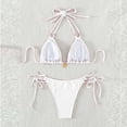thumbnail image 2 of Xucatan Women's Two Piece Bikini Set with Removable Pads and High Waisted Bottom, Modest Swimsuit with Tummy Control for Beach Pool Vacation Gift, 2 of 8