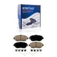 thumbnail image 5 of Detroit Axle - Front Rear Drilled Rotors Brake Pads for Lexus GS300 GS400 GS430 IS300 SC430: 11.65" Front and 12.09" Rear Rotors, 5 of 8