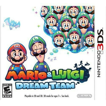 Nintendo Mario & Luigi: Dream Team 3DS Game - Nintendo 3DS compatible, E Rating, 10+ Age
