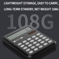 thumbnail image 3 of New Pull-out Handwriting Board Calculator 12-digit Solar Dual Power Pocket Calculator Large-screen Hand Writing(White), 3 of 8