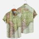 thumbnail image 2 of Hombres Casual Sin posicionamiento Botones de impresión Beach Turndown Camisa de manga corta Blusa Pompotops  oipoqjl45585, 2 of 5